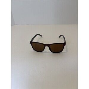 Brown With Grey Carbon Fiber Like Frames With Bronze Lens Sunglasses